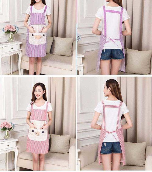 廚房的時(shí)尚宣言 可愛防污圍裙，下廚的精致伴侶